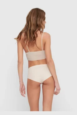Only Nattøj & Lingeri<Onlvicky Rib Seamless Vneck Top Acc