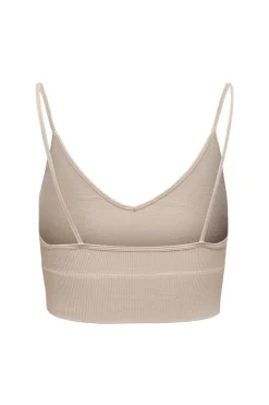 Only Nattøj & Lingeri<Onlvicky Rib Seamless Vneck Top Acc