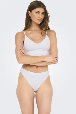 Only Nattøj & Lingeri<Onlvicky Rib S-Les Thong 3-Pack Acc