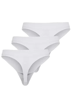 Only Nattøj & Lingeri<Onlvicky Rib S-Les Thong 3-Pack Acc