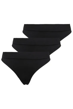 Discount Onlvicky Rib S-Les Thong 3-Pack Acc Nattøj & Lingeri