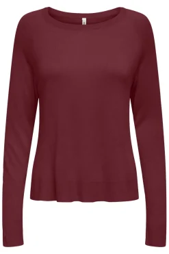 Only Strik|Bluser & Skjorter<Onlvienna Ls O-Neck Knt