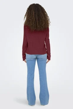Only Strik|Bluser & Skjorter<Onlvienna Ls O-Neck Knt