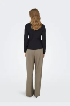 Clearance Onlvilda Ls Peplum O-Neck Knt Strik|Bluser & Skjorter