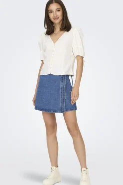 Discount Onlvilla Wrap Tie Skirt Gua Nederdele