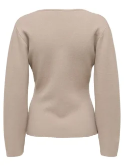 Online Onlviola Ls Fit V-Neck Knt Strik|Bluser & Skjorter