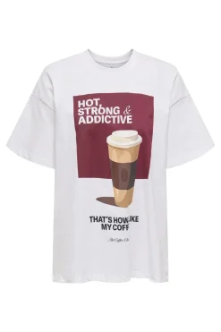 Clearance Onlvivvi Life S/S Lovely Top T-Shirts & Toppe