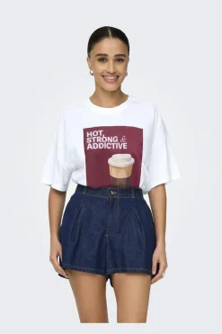 Clearance Onlvivvi Life S/S Lovely Top T-Shirts & Toppe