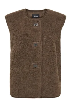 Onlwendy Teddy Waistcoat Veste