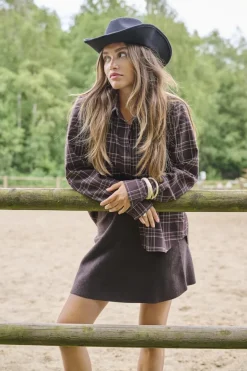 Outlet Onlwren Check Shirt Bluser & Skjorter|Ammevenligt Tøj