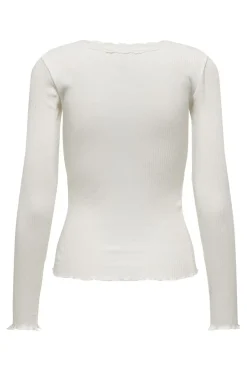Only T-Shirts & Toppe<Onlxena L/S Lace Top