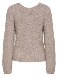 Only Strik|Bluser & Skjorter<Onlzaggie Life Ls V-Neck Reversib Knt