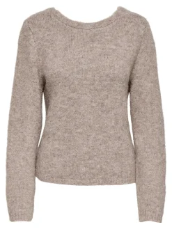 Only Strik|Bluser & Skjorter<Onlzaggie Life Ls V-Neck Reversib Knt