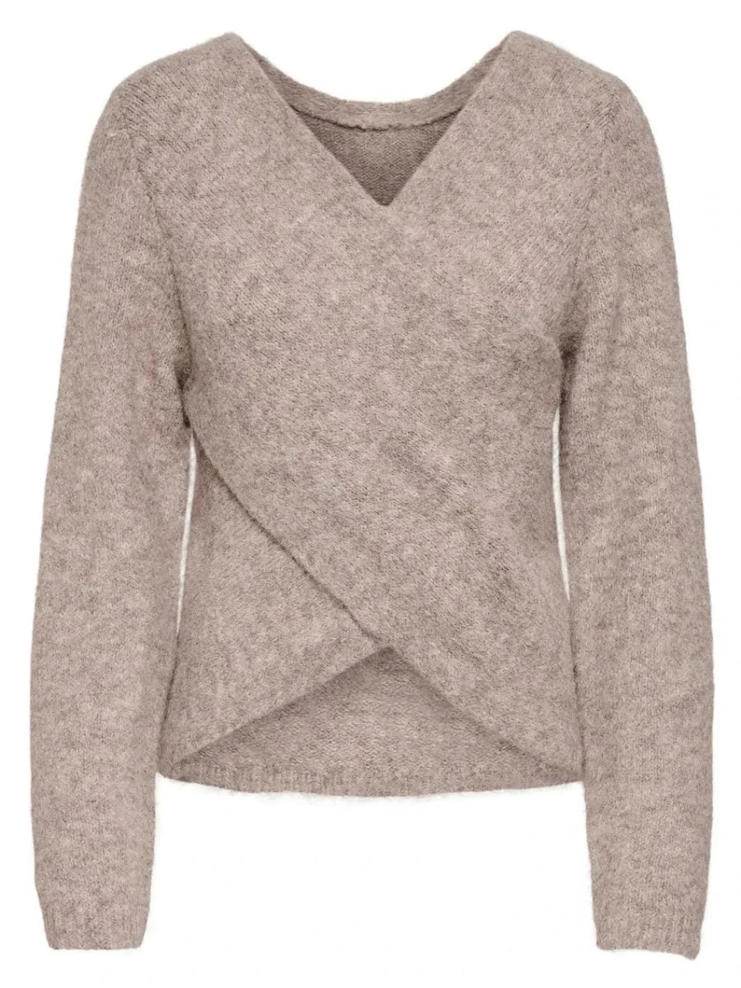 Only Strik|Bluser & Skjorter<Onlzaggie Life Ls V-Neck Reversib Knt