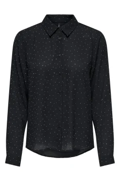 Hot Onlzeke L/S Stud Shirt Bluser & Skjorter|Ammevenligt Tøj