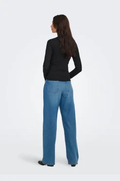 Only Bluser & Skjorter<Onlzele L/S Roundneck Top