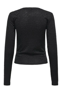 Only Bluser & Skjorter<Onlzele L/S Roundneck Top