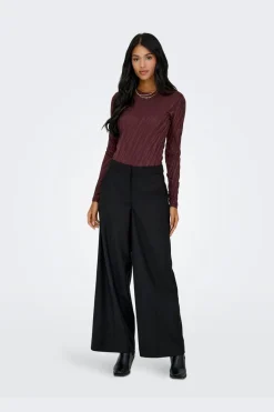 Sale Onlzele L/S Roundneck Top Bluser & Skjorter