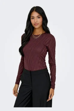 Sale Onlzele L/S Roundneck Top Bluser & Skjorter