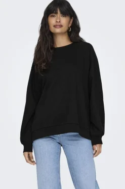 Only Bluser & Skjorter|Sweatsæt & Comfy Wear<Onlzenna L/S Oversize Stone Swt