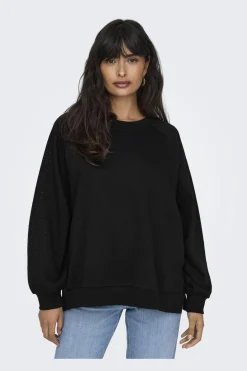 Only Bluser & Skjorter|Sweatsæt & Comfy Wear<Onlzenna L/S Oversize Stone Swt