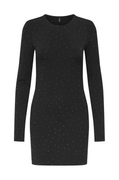 New Onlzita L/S O-Neck Short Dress Bf Kjoler