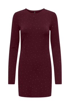 Only Kjoler<Onlzita L/S O-Neck Short Dress Bf
