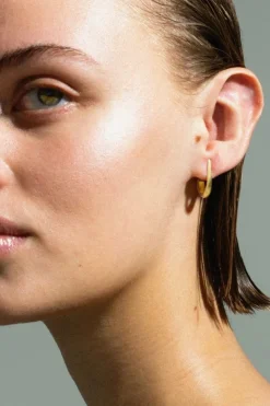 Jane Kønig Øreringe<Orbis Drop Stud ODS-SS25-G