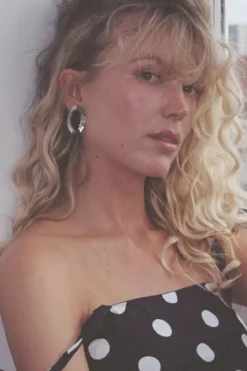 Oval Earring KKOE-XJK25-S_PAIR Øreringe