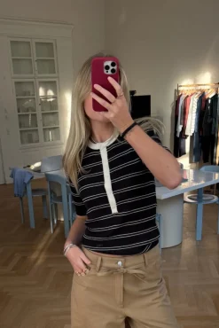 Sale Pacificomd Ss Polo 58601 Strik|Bluser & Skjorter