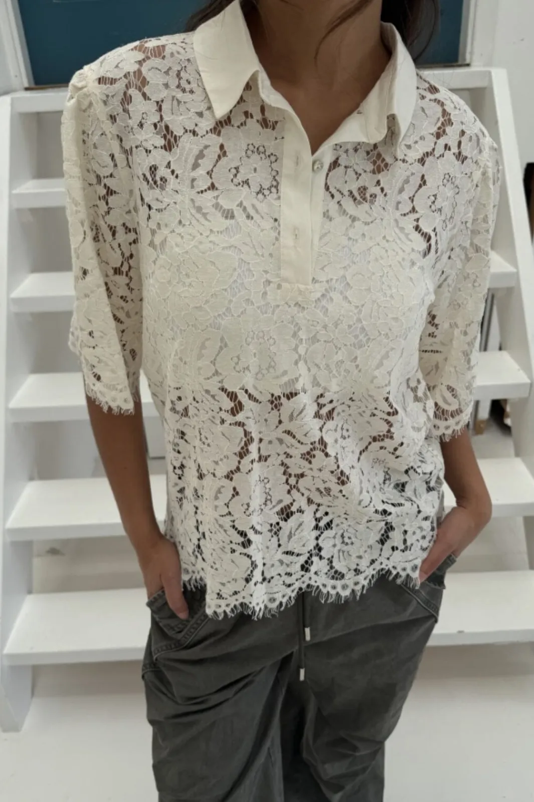 Continue Bluser & Skjorter<Paloma Lace 14992
