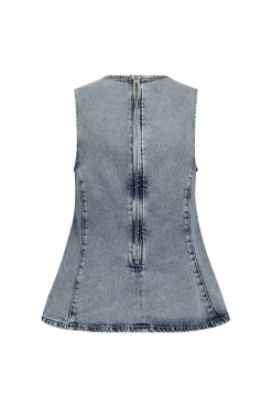 Clearance Pancycc Denim Top 43008 T-Shirts & Toppe