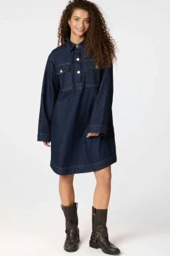 Paras Denim Dress 163381 Kjoler