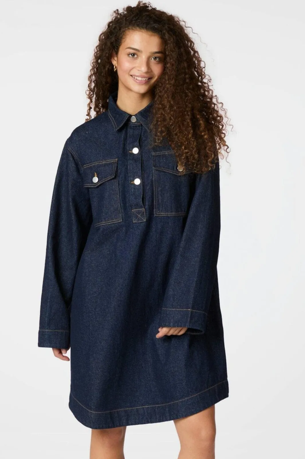 Paras Denim Dress 163381 Kjoler