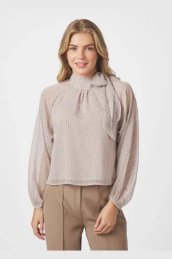Outlet Patti Double Dot Blouse 166724 Bluser & Skjorter