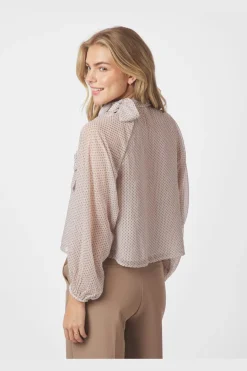 Outlet Patti Double Dot Blouse 166724 Bluser & Skjorter