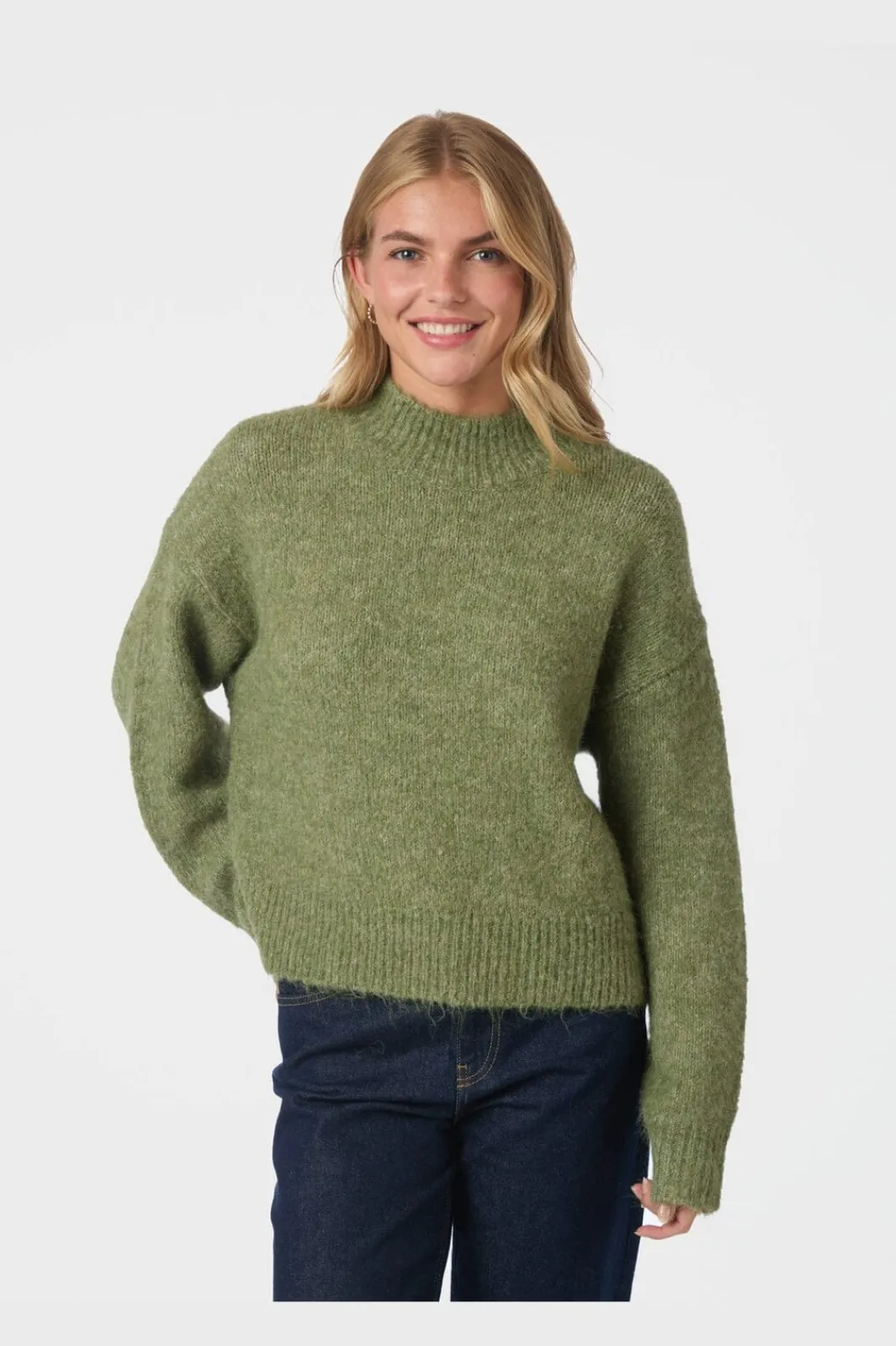 Neo Noir Bluser & Skjorter<Paulina Fluffy Knit Blouse 164729