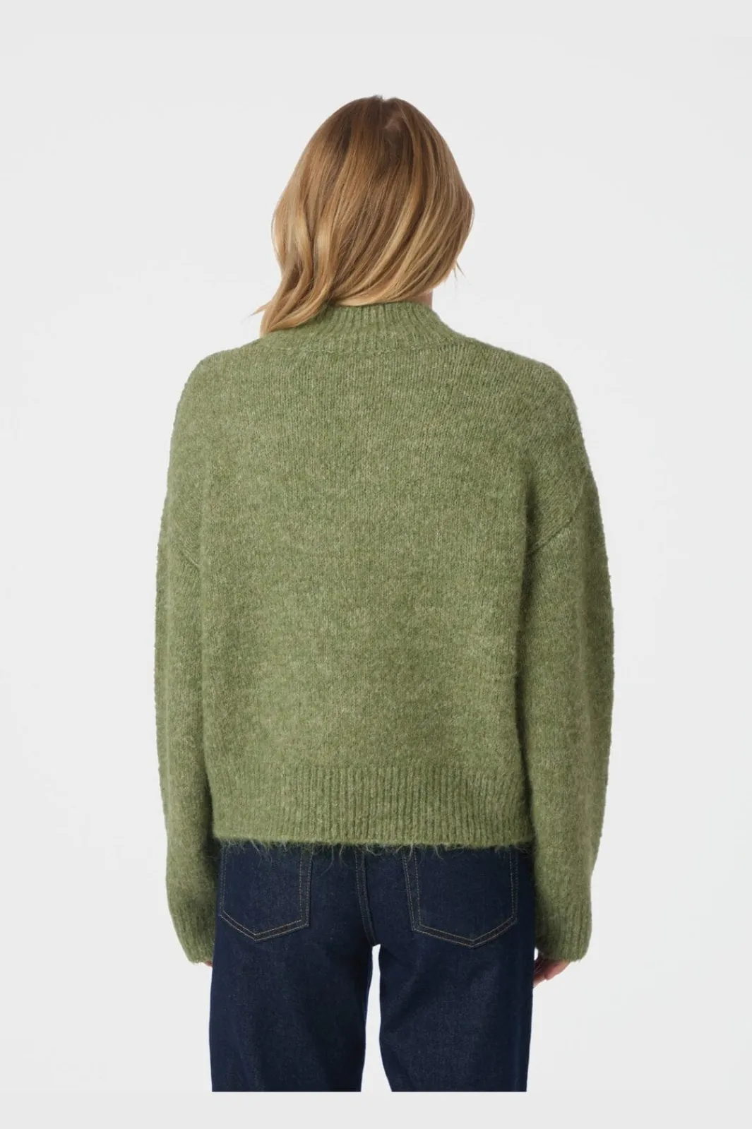 Neo Noir Bluser & Skjorter<Paulina Fluffy Knit Blouse 164729