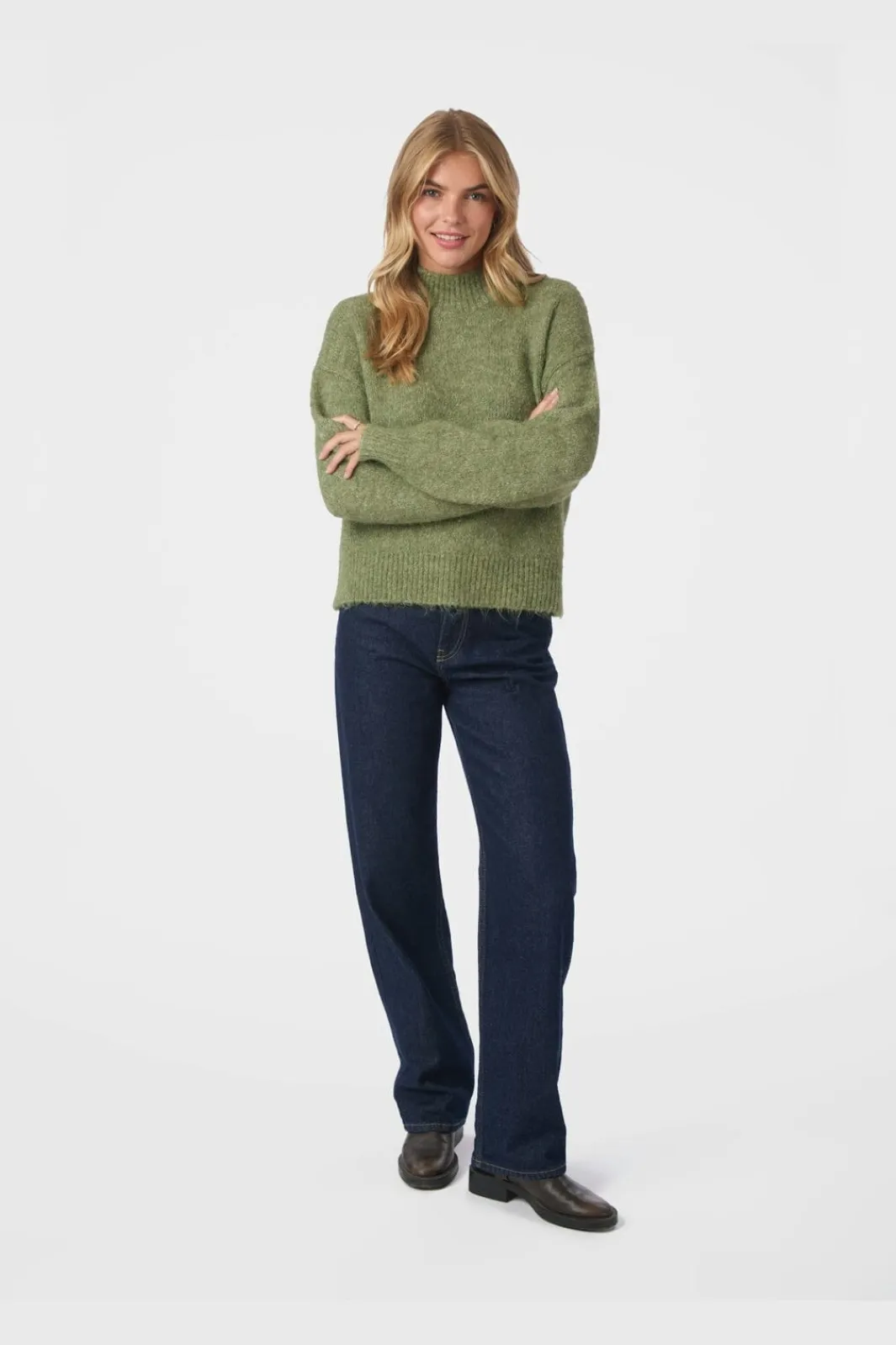 Neo Noir Bluser & Skjorter<Paulina Fluffy Knit Blouse 164729