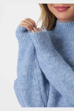 Hot Paulina Fluffy Knit Blouse 164729 Bluser & Skjorter