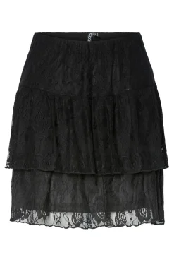 Pieces Nederdele<Pcalice Lace Short Skirt