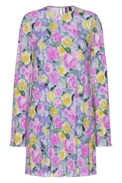 Pieces Kjoler<Pcamber Ls Short Dress Kca