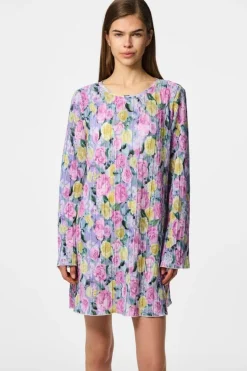 Pieces Kjoler<Pcamber Ls Short Dress Kca