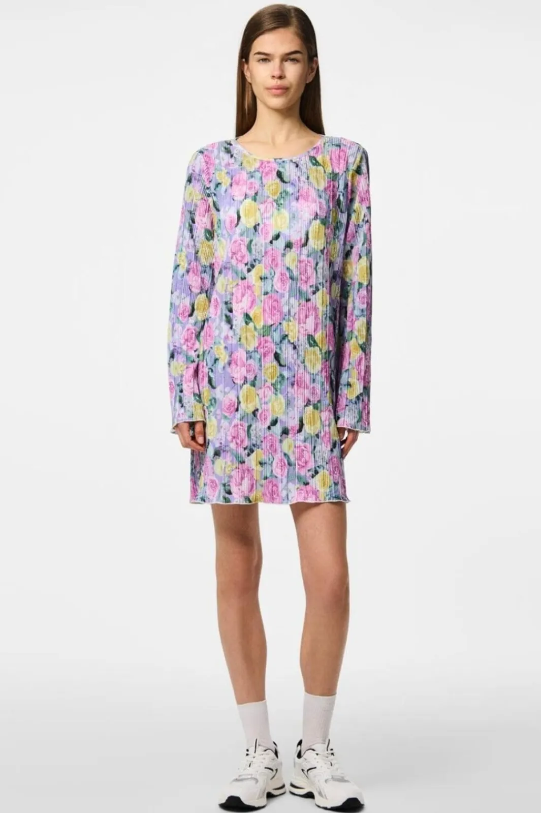 Pieces Kjoler<Pcamber Ls Short Dress Kca