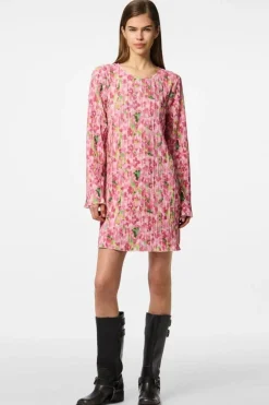 Pieces Kjoler<Pcamber Ls Short Dress Kca