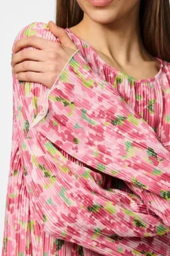 Pieces Kjoler<Pcamber Ls Short Dress Kca