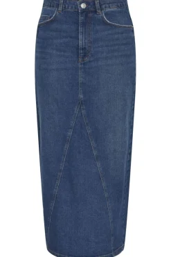 Pieces Nederdele<Pcatikka Ankle Denim Skirt Mm