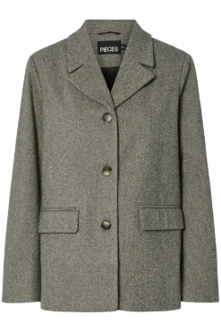 Clearance Pcbianca Ls Blazer Jacket Overtøj & Jakker