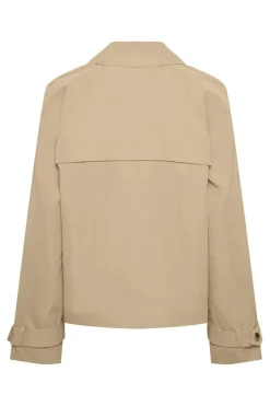 Online Pcbille Short Trenchcoat Overtøj & Jakker