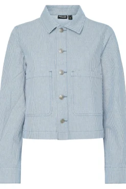 Pieces Overtøj & Jakker<Pcbillo Denim Jacket